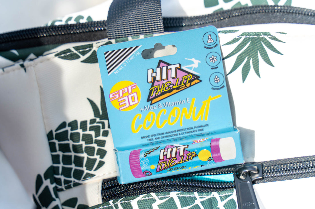 Get Ready for an Endless Summer Vacation with Hit The Lip® SPF 30 Coconut Lip Balm